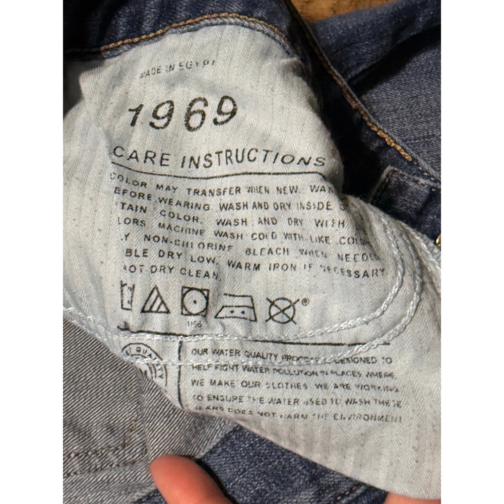 Gap 1969 Jeans Women's Size 29/8R Blue Denim Bootcut Pockets Mid Rise Pockets - Picture 7 of 12